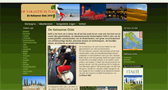 Desktop Screenshot of italiaansegids.nl