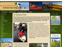 Tablet Screenshot of italiaansegids.nl